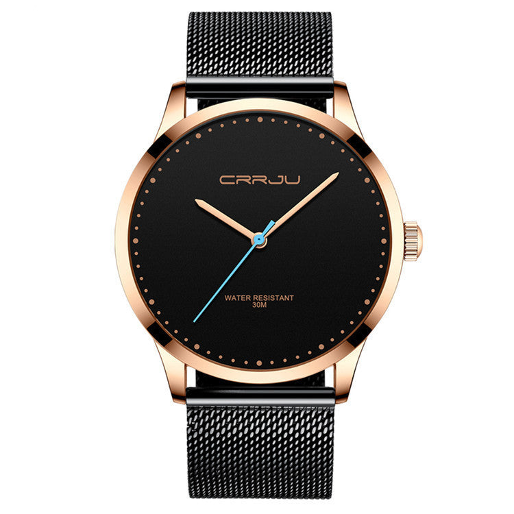 Sophistaire Steel Mesh Minimal Watch