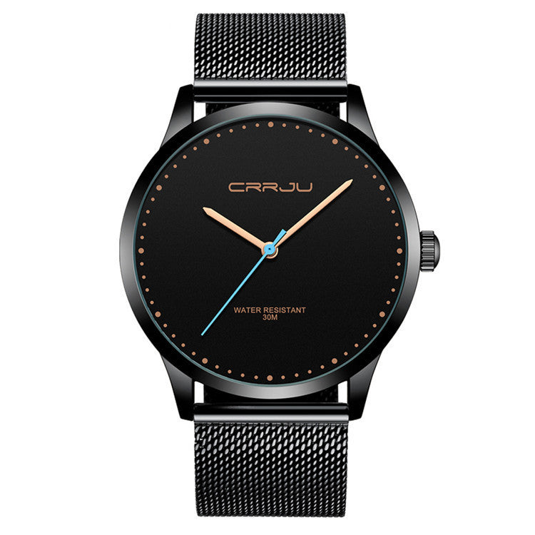 Sophistaire Steel Mesh Minimal Watch