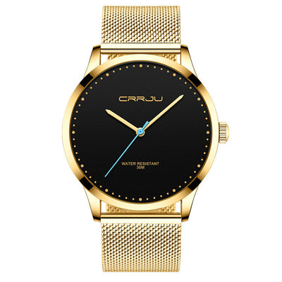 Sophistaire Steel Mesh Minimal Watch