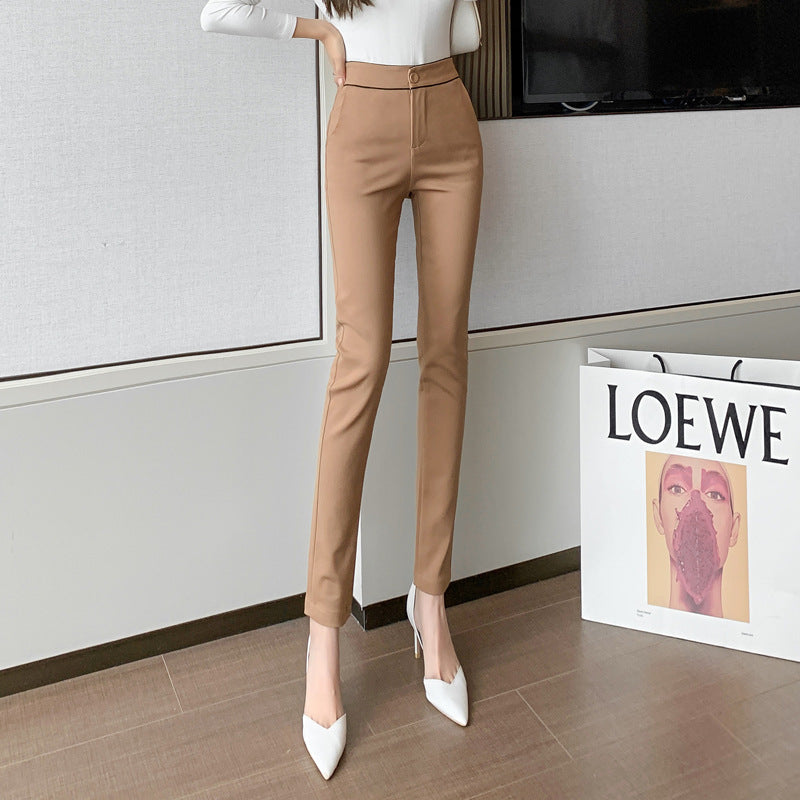 Korean Super Slim Work Trousers