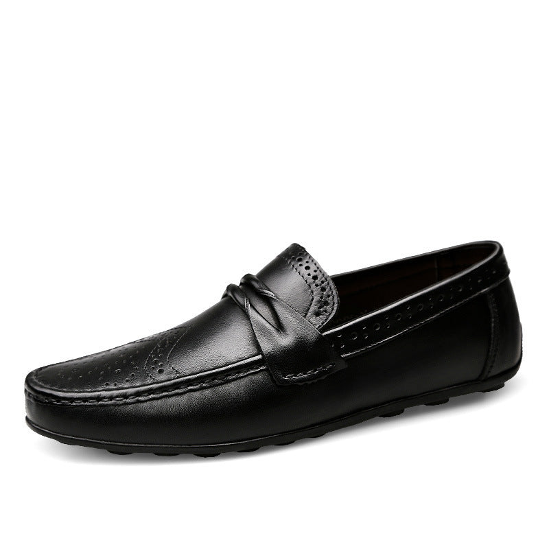 Genuine Leather Casual Loafers