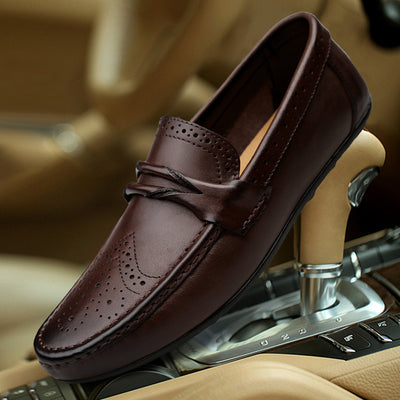 Genuine Leather Casual Loafers