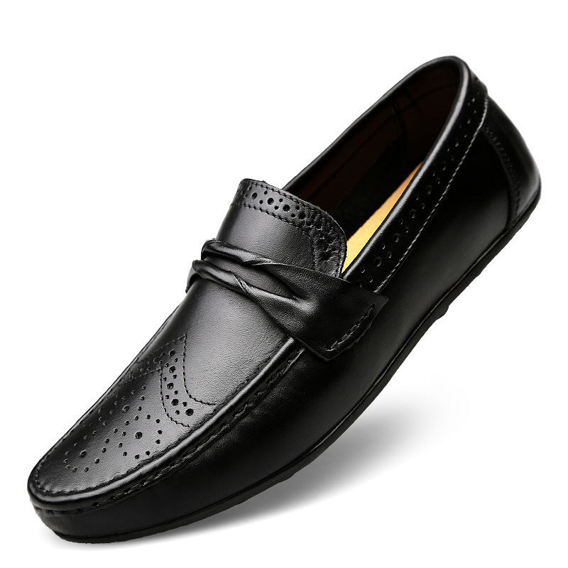 Genuine Leather Casual Loafers