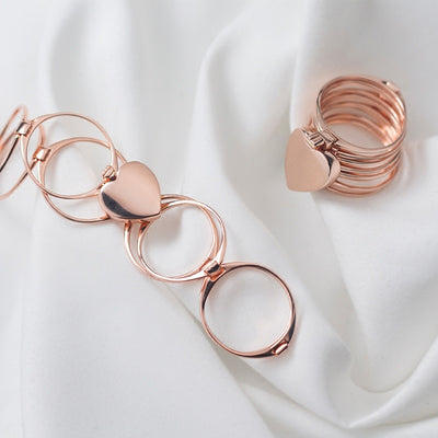 Rose Gold Sophistaire Bangle