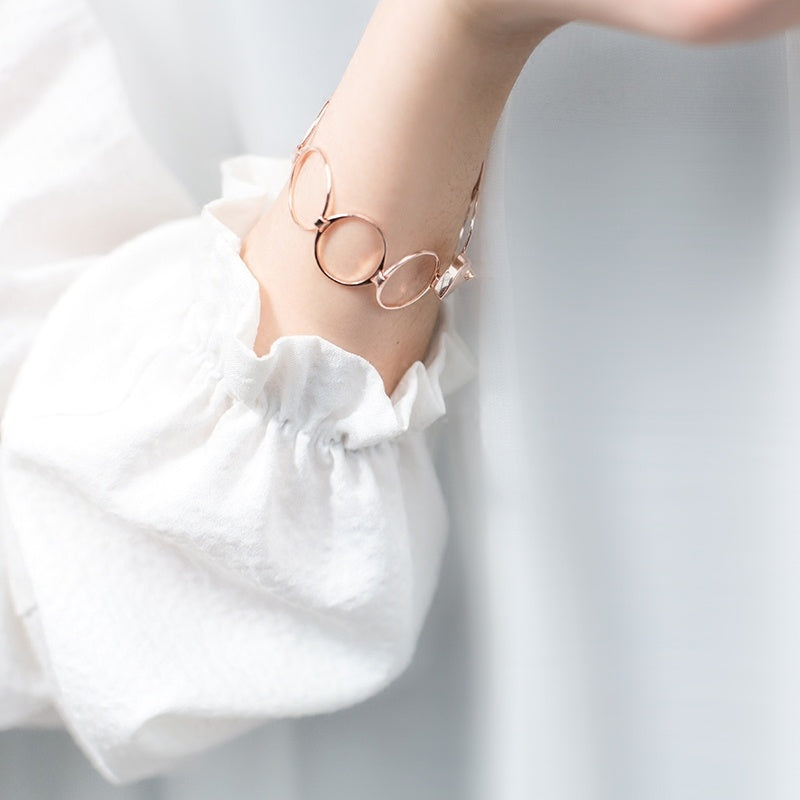 Rose Gold Sophistaire Bangle