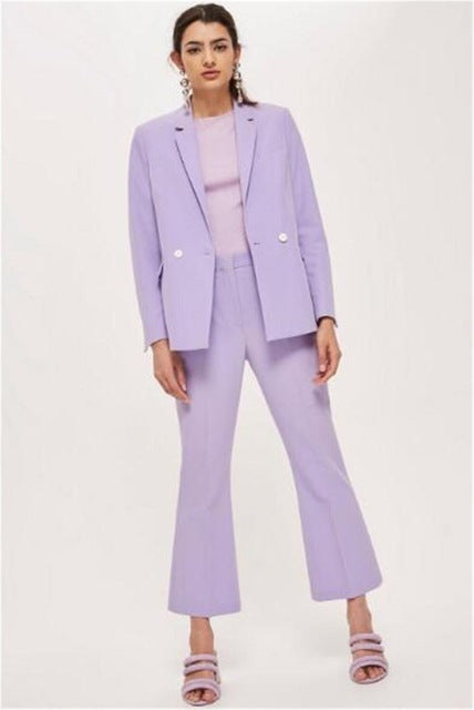 Peak Lapel Women's Suit