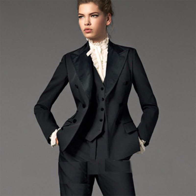 Black Thin Slim Fit Suit