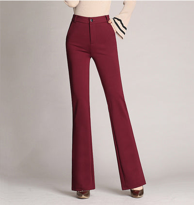 Straight High Waist Business Pant