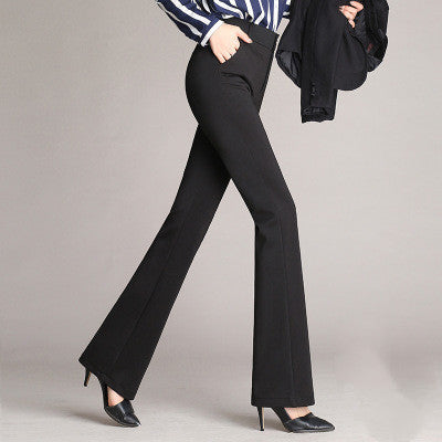 Straight High Waist Business Pant