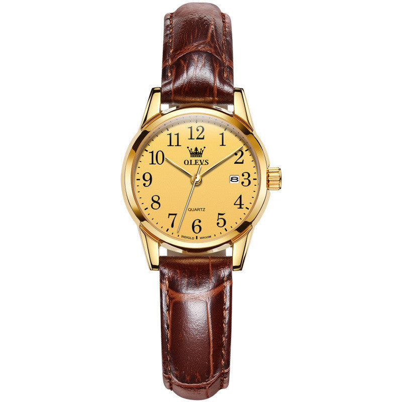 Sophistaire Executive Leather Quartz Watch