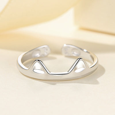 Two-tone Snake Ring Adjustable