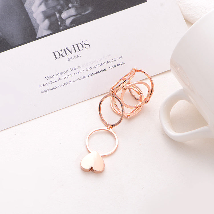 Rose Gold Sophistaire Bangle