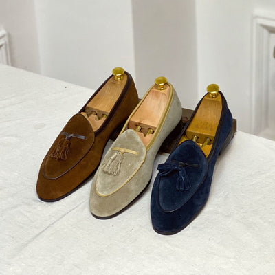 Sophistaire Velvet Slip On Loafers