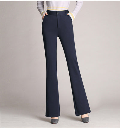 Straight High Waist Business Pant