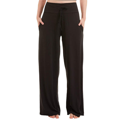 High Waisted Pajama Wide-leg Trousers