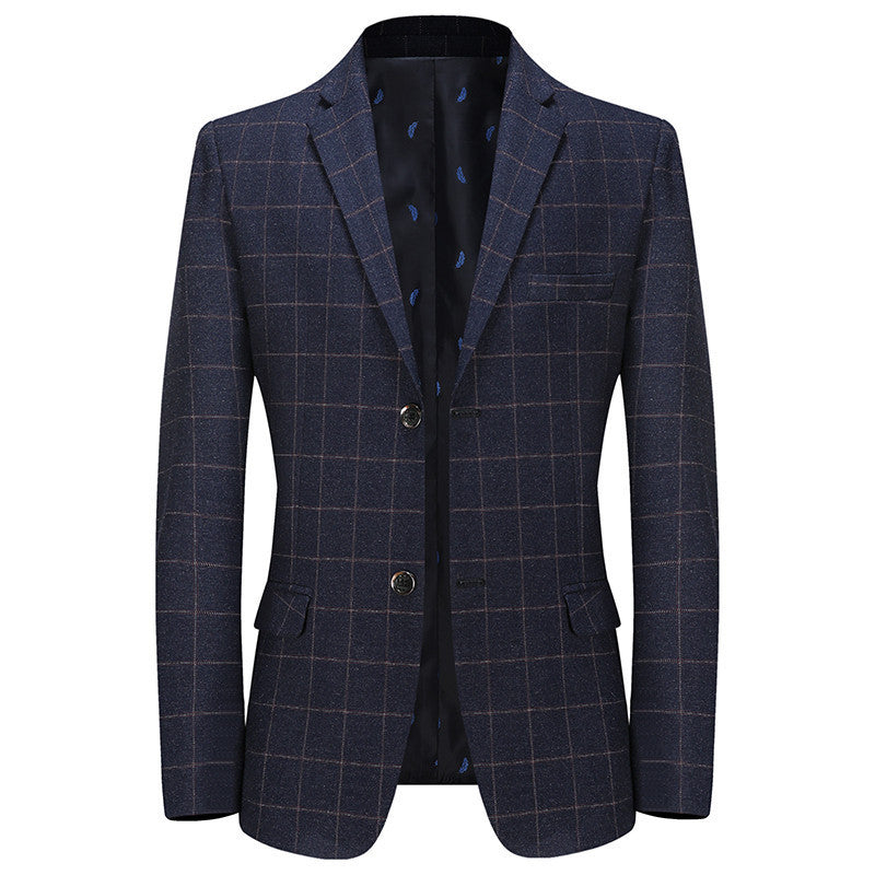 Plaid Leisure Blazer