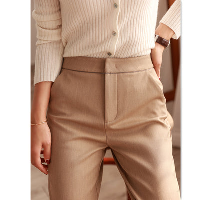 Loose Slim Straight Tube Trousers