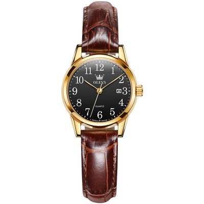 Sophistaire Executive Leather Quartz Watch