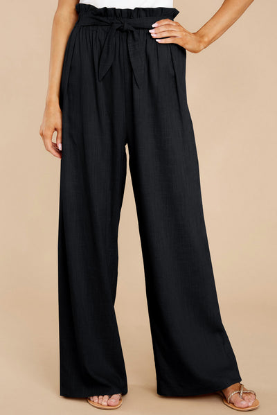 Linen Loose Casual Trousers