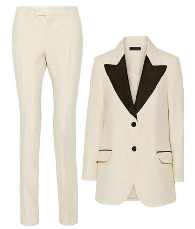 Peak Lapel Women's Suit