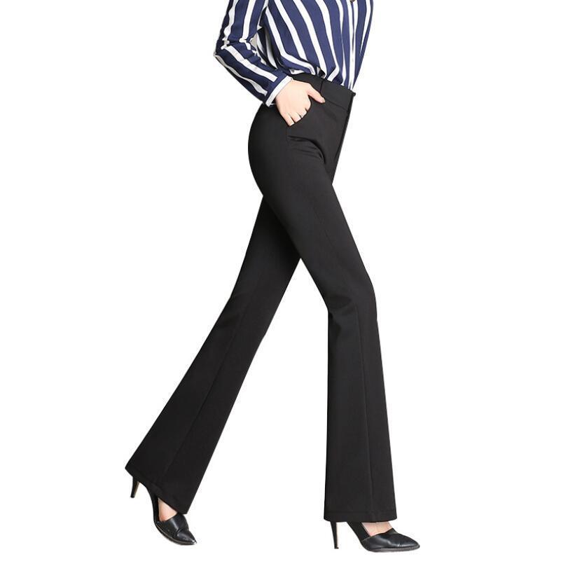 Straight High Waist Business Pant