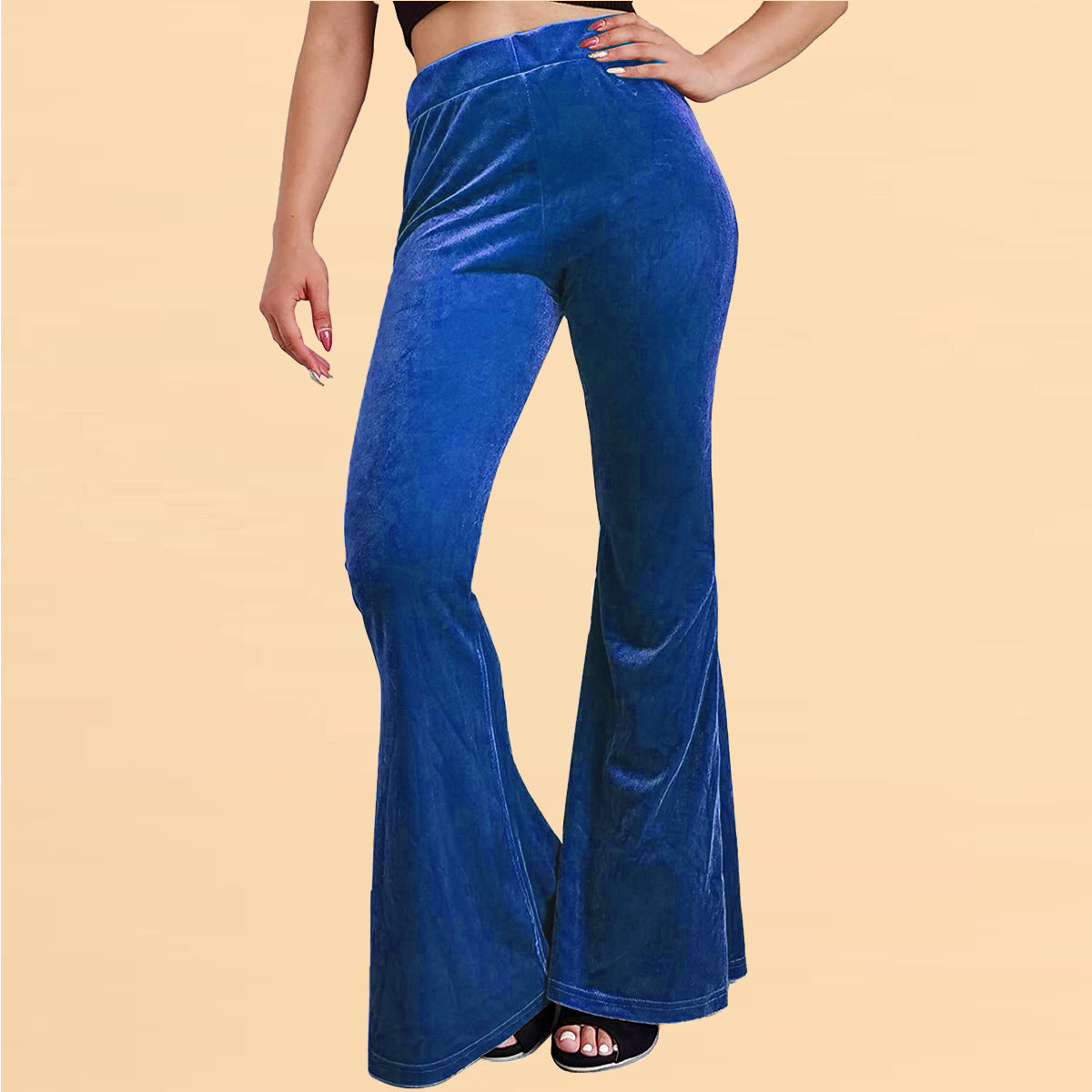 Sophistaire Velvet Flare Bottoms